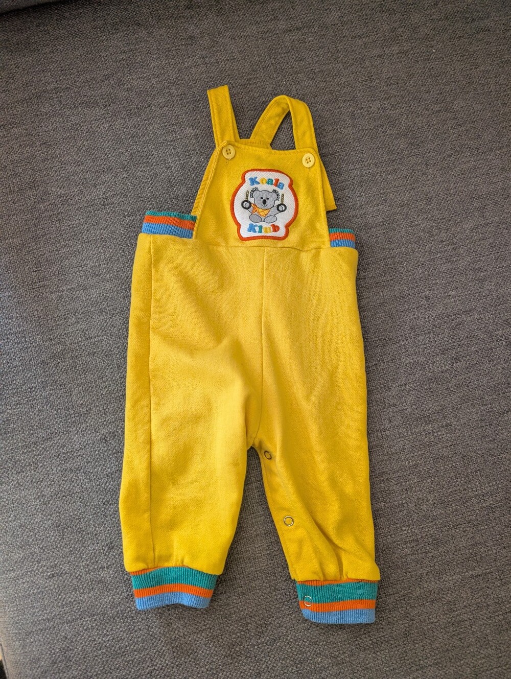 Healthtex vintage Yellow Colorful Overalls